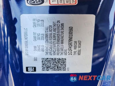 Zdjęcie 13 z 13 samochodu: 2022 CHEVROLET CAMARO SS VIN:1G1FH1R79N0100560 - miniatura