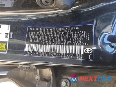 Zdjęcie 12 z 12 samochodu: 2021 TOYOTA COROLLA LE VIN:5YFEPMAE6MP175111 - miniatura