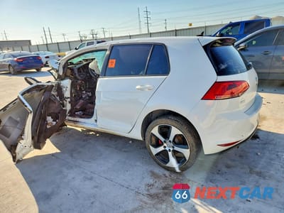 Drugie zdjęcie samochodu z przodu: 2017 VOLKSWAGEN GTI S VIN:3VW4T7AU4HM062235 - miniatura