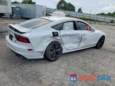 Trzecie zdjęcie samochodu z tyłu: 2016 AUDI A7 PREMIUM PLUS VIN:WAUWGAFC6GN082629 - miniatura