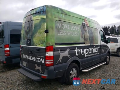 Trzecie zdjęcie samochodu z tyłu: 2014 MERCEDES-BENZ SPRINTER 2500 VIN:WDZPE7DC0E5835717 - miniatura