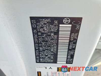 Zdjęcie 13 z 13 samochodu: 2023 TOYOTA PRIUS XLE VIN:JTDADABU9P3001848 - miniatura