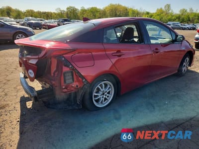 Trzecie zdjęcie samochodu z tyłu: 2018 TOYOTA PRIUS PRIME PLUS VIN:JTDKARFP0J3084173 - miniatura
