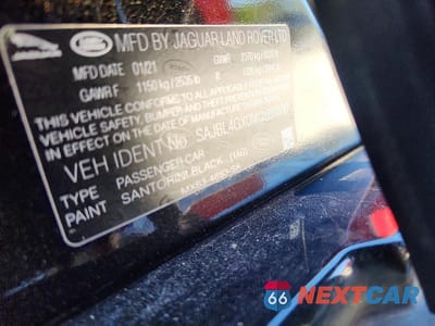 Zdjęcie 12 z 12 samochodu: 2021 JAGUAR XF R-DYNAMIC SE VIN:SAJBL4GX0MCY88880 - miniatura