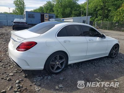 Trzecie zdjęcie samochodu z tyłu: 2015 MERCEDES-BENZ C 300 4MATIC VIN:55SWF4KBXFU087462 - miniatura