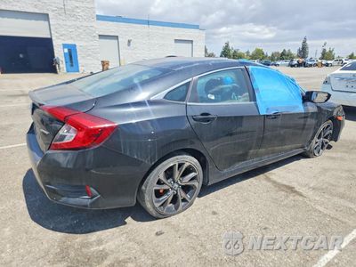 Trzecie zdjęcie samochodu z tyłu: 2020 HONDA CIVIC SPORT VIN:2HGFC2F84LH593003 - miniatura