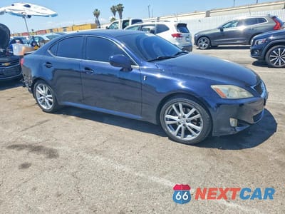 Czwarte zdjęcie samochodu z boku: 2007 LEXUS IS 250 VIN:JTHBK262775030633 - miniatura