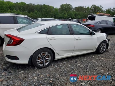 Trzecie zdjęcie samochodu z tyłu: 2016 HONDA CIVIC LX VIN:19XFC2F56GE223242 - miniatura
