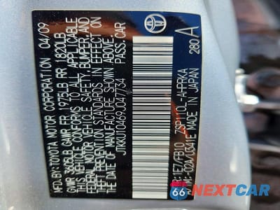 Zdjęcie 13 z 13 samochodu: 2009 SCION XD BASE VIN:JTKKU10469J047734 - miniatura