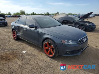 Czwarte zdjęcie samochodu z boku: 2011 AUDI A4 PREMIUM VIN:WAUBFAFLXBN031953 - miniatura