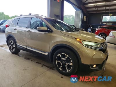 Czwarte zdjęcie samochodu z boku: 2017 HONDA CR-V TOURING VIN:5J6RW2H93HL022907 - miniatura