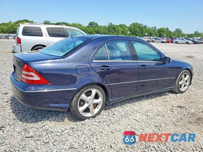 Trzecie zdjęcie samochodu z tyłu: 2006 MERCEDES-BENZ C 230 VIN:WDBRF52H96F784012 - miniatura
