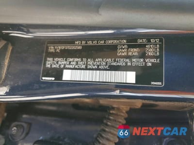 Zdjęcie 12 z 12 samochodu: 2013 VOLVO S60 T5 VIN:YV1612FS7D2202589 - miniatura