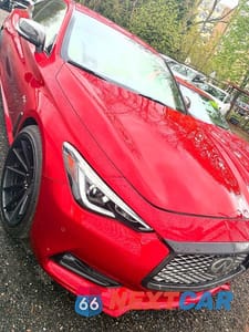 Drugie zdjęcie samochodu z przodu: 2017 INFINITI Q60 RED SPORT 400 VIN:JN1FV7EL1HM701404 - miniatura
