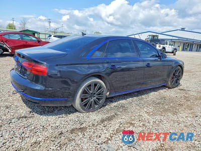 Trzecie zdjęcie samochodu z tyłu: 2015 AUDI A8 L QUATTRO VIN:WAU3GAFD1FN014250 - miniatura