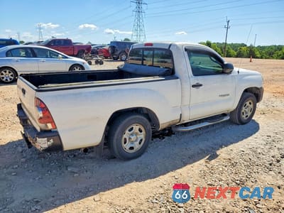 Trzecie zdjęcie samochodu z tyłu: 2010 TOYOTA TACOMA BASE VIN:5TENX4CN8AZ717604 - miniatura