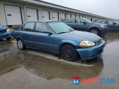 Czwarte zdjęcie samochodu z boku: 1998 HONDA CIVIC EX VIN:1HGEJ8646WL038529 - miniatura