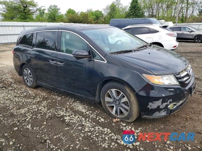 Czwarte zdjęcie samochodu z boku: 2016 HONDA ODYSSEY TOURING VIN:5FNRL5H91GB015732 - miniatura