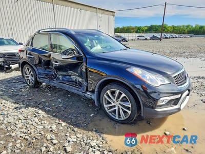 Czwarte zdjęcie samochodu z boku: 2017 INFINITI QX50 BASE VIN:JN1BJ0RR0HM414328 - miniatura