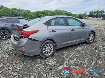 Trzecie zdjęcie samochodu z tyłu: 2022 HYUNDAI ACCENT SEL VIN:3KPC24A65NE190247 - miniatura