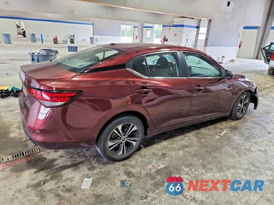 Trzecie zdjęcie samochodu z tyłu: 2022 NISSAN SENTRA SV VIN:3N1AB8CV8NY301572 - miniatura