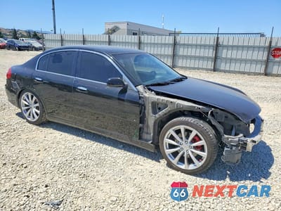 Czwarte zdjęcie samochodu z boku: 2006 INFINITI G35 BASE VIN:JNKCV51E56M500578 - miniatura
