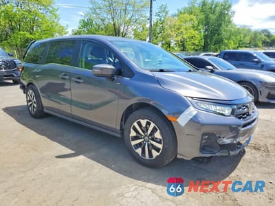 Czwarte zdjęcie samochodu z boku: 2025 HONDA ODYSSEY EXL VIN:5FNRL6H66SB074067 - miniatura