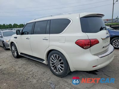 Drugie zdjęcie samochodu z przodu: 2015 INFINITI QX80 BASE VIN:JN8AZ2NEXF9081091 - miniatura