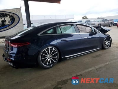 Trzecie zdjęcie samochodu z tyłu: 2023 MERCEDES-BENZ EQS SEDAN 580 4MATIC VIN:W1KCG4EB8PA028360 - miniatura