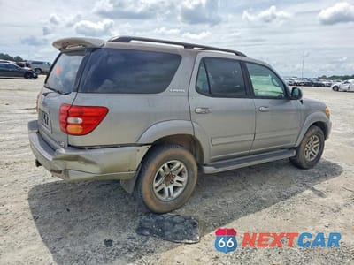 Trzecie zdjęcie samochodu z tyłu: 2003 TOYOTA SEQUOIA LIMITED VIN:5TDBT48A83S165753 - miniatura