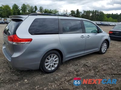 Trzecie zdjęcie samochodu z tyłu: 2014 TOYOTA SIENNA XLE 7-PASSENGER VIN:5TDDK3DC4ES075208 - miniatura