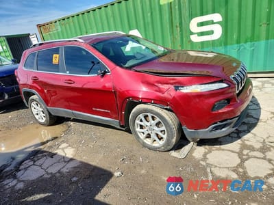 Czwarte zdjęcie samochodu z boku: 2016 JEEP CHEROKEE LATITUDE VIN:1C4PJLCB1GW284255 - miniatura