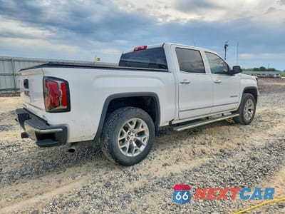 Trzecie zdjęcie samochodu z tyłu: 2018 GMC SIERRA K1500 SLT VIN:3GTU2NEJ5JG639711 - miniatura