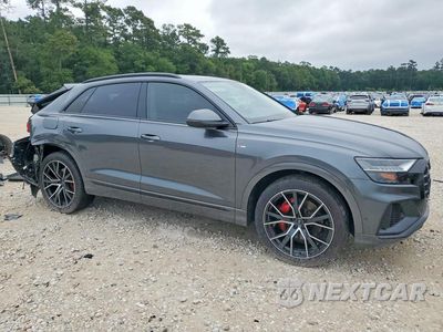Czwarte zdjęcie samochodu z boku: 2019 AUDI Q8 PREMIUM PLUS S-LINE VIN:WA1EVAF18KD027126 - miniatura