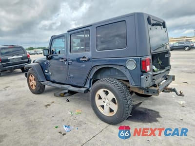 Drugie zdjęcie samochodu z przodu: 2008 JEEP WRANGLER UNLIMITED SAHARA VIN:1J4GA59188L521069 - miniatura