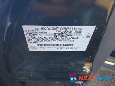 Zdjęcie 13 z 13 samochodu: 2006 MAZDA TRIBUTE I VIN:4F2YZ02Z46KM04470 - miniatura