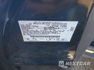 Zdjęcie 13 z 13 samochodu: 2006 MAZDA TRIBUTE I VIN:4F2YZ02Z46KM04470 - miniatura