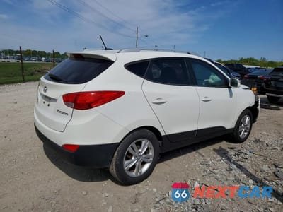 Trzecie zdjęcie samochodu z tyłu: 2013 HYUNDAI TUCSON GLS VIN:KM8JU3AC5DU549383 - miniatura