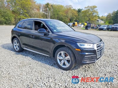 Czwarte zdjęcie samochodu z boku: 2018 AUDI Q5 PREMIUM PLUS VIN:WA1BNAFY5J2109762 - miniatura