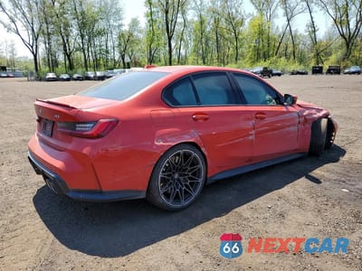 Trzecie zdjęcie samochodu z tyłu: 2023 BMW M3 VIN:WBS53AY04PFP82536 - miniatura
