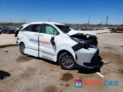 Czwarte zdjęcie samochodu z boku: 2022 TOYOTA SIENNA LE VIN:5TDKSKFC6NS061311 - miniatura