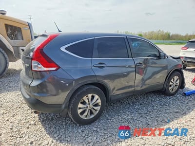 Trzecie zdjęcie samochodu z tyłu: 2014 HONDA CR-V EX VIN:5J6RM4H58EL068419 - miniatura