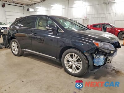 Czwarte zdjęcie samochodu z boku: 2011 LEXUS RX 450H BASE VIN:JTJZB1BA9B2005182 - miniatura