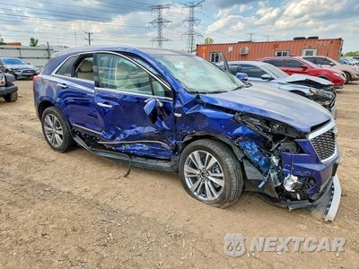 Czwarte zdjęcie samochodu z boku: 2024 CADILLAC XT5 PREMIUM LUXURY VIN:1GYKNDR41RZ740344 - miniatura