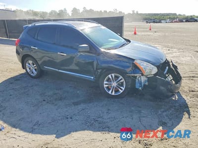 Czwarte zdjęcie samochodu z boku: 2013 NISSAN ROGUE S VIN:JN8AS5MV3DW644357 - miniatura