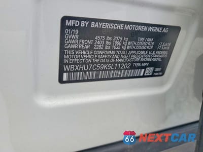 Zdjęcie 13 z 13 samochodu: 2019 BMW X1 SDRIVE28I VIN:WBXHU7C59K5L11202 - miniatura