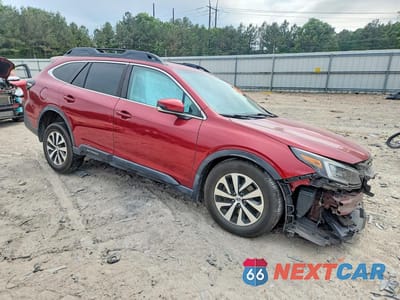 Czwarte zdjęcie samochodu z boku: 2020 SUBARU OUTBACK PREMIUM VIN:4S4BTACC0L3201830 - miniatura
