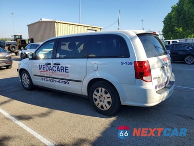 Drugie zdjęcie samochodu z przodu: 2016 DODGE GRAND CARAVAN SE VIN:2C4RDGBG9GR259634 - miniatura
