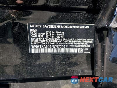 Zdjęcie 12 z 12 samochodu: 2024 BMW M235XI VIN:WBA13AL01R7R72012 - miniatura