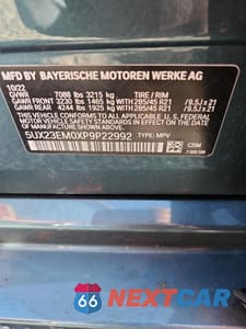 Zdjęcie 14 z 14 samochodu: 2023 BMW X7 XDRIVE40I VIN:5UX23EM0XP9P22992 - miniatura